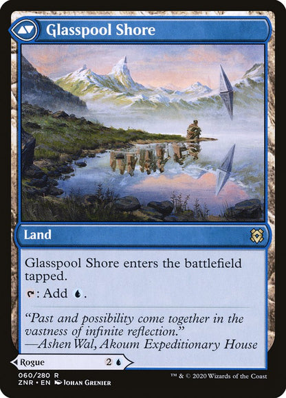 Glasspool Mimic // Glasspool Shore (060) Foil - Zendikar Rising
