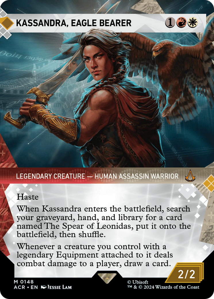 Kassandra, Eagle Bearer (Showcase) (148) Foil - Assassin's Creed