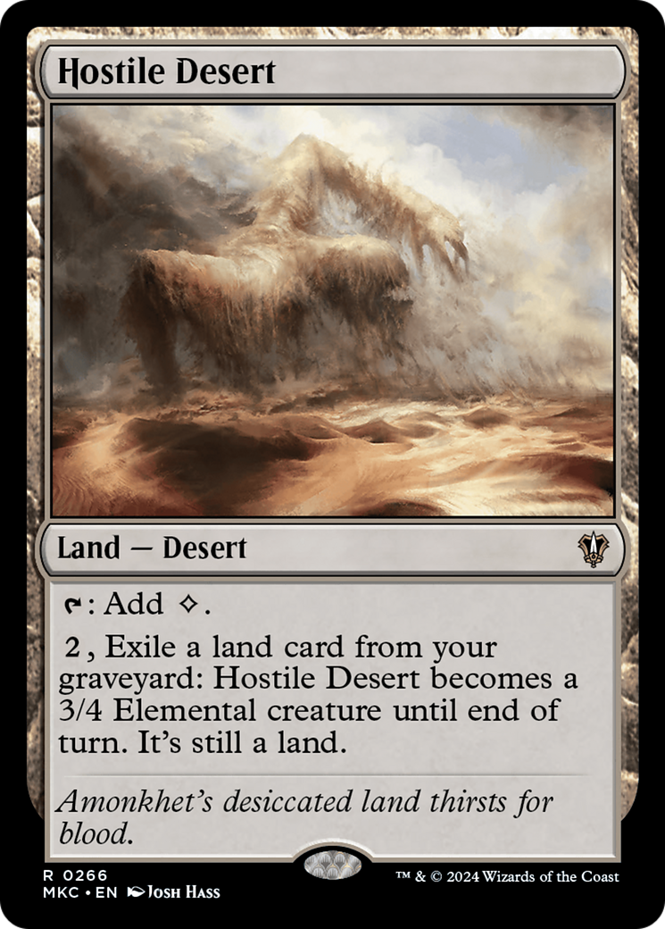 Hostile Desert (266) - Murders at Karlov Manor Commander