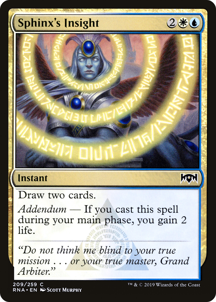 Sphinx's Insight (209) - Ravnica Allegiance