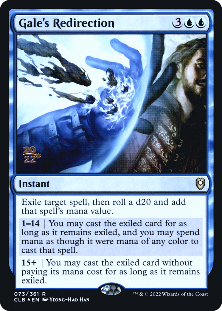 Gale's Redirection (073) Foil - Battle for Baldur's Gate Promos