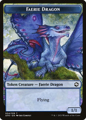 Wolf // Faerie Dragon Double-Sided Token [Dungeons & Dragons: Adventures in the Forgotten Realms Tokens] | Silver Goblin