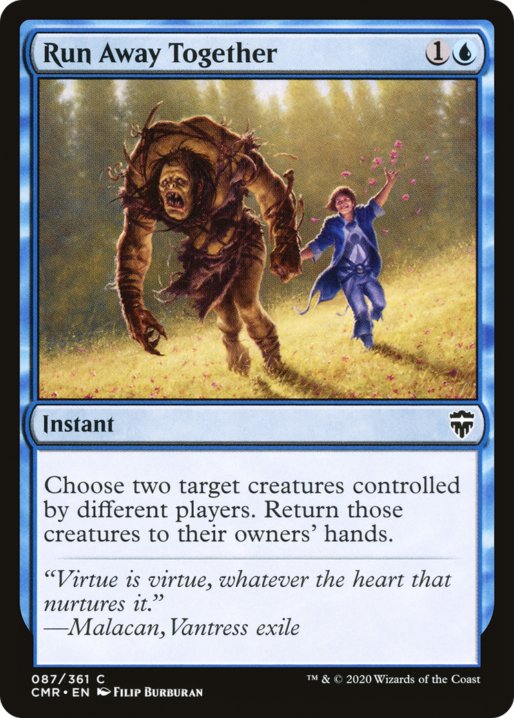 Run Away Together (087) Foil - Commander Legends