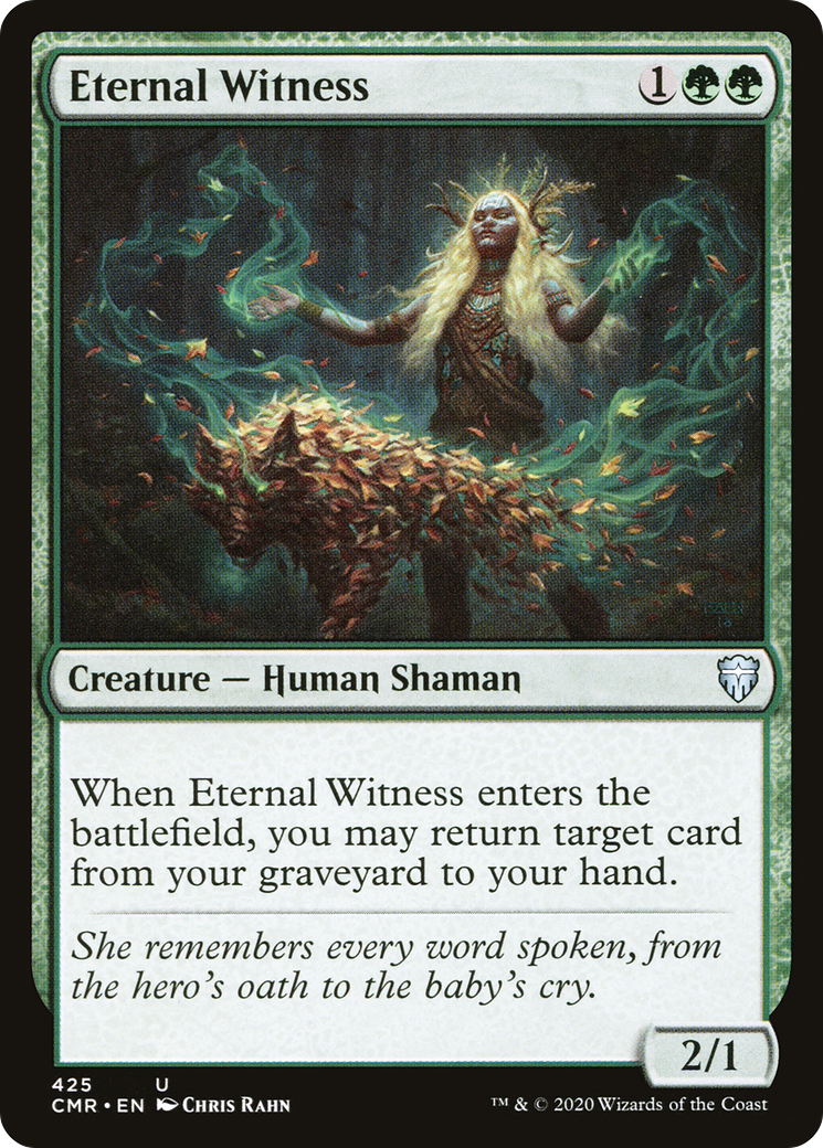 Eternal Witness (425) - Commander Legends