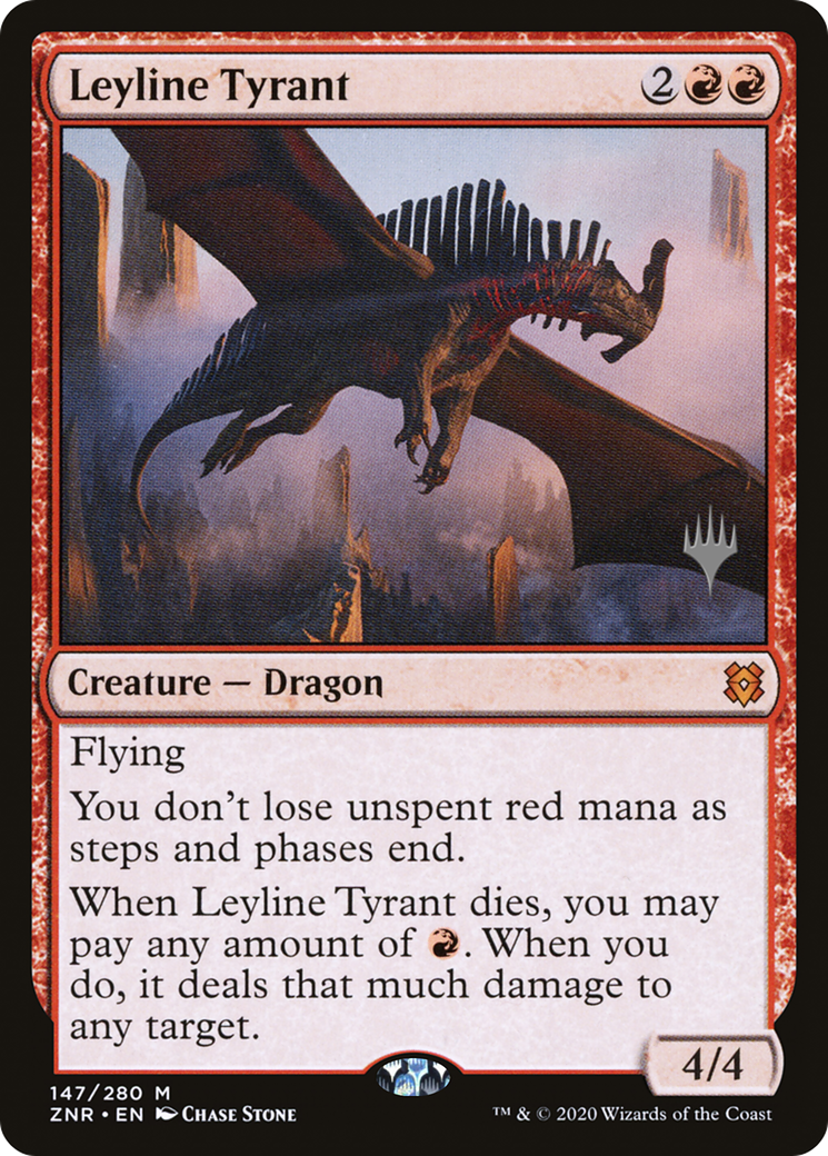 Leyline Tyrant (147) Foil - Zendikar Rising Promos