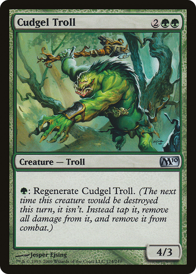 Cudgel Troll (174) Foil - Magic 2010