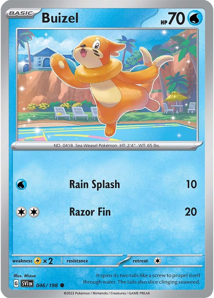 Buizel (046/198) [Scarlet & Violet: Base Set] | Silver Goblin