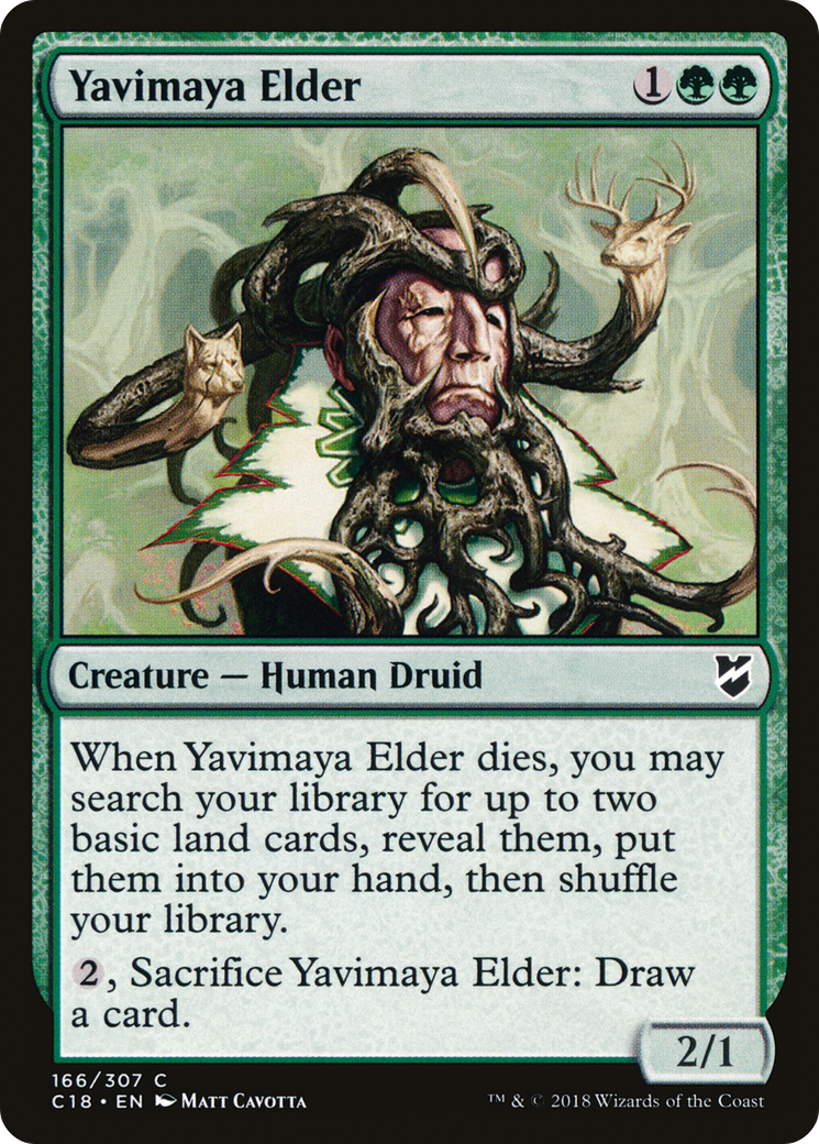 Yavimaya Elder (166) - Commander 2018