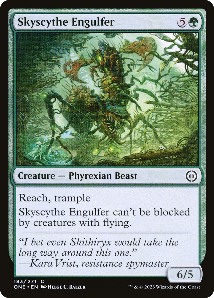 Skyscythe Engulfer [Phyrexia: All Will Be One] Foil