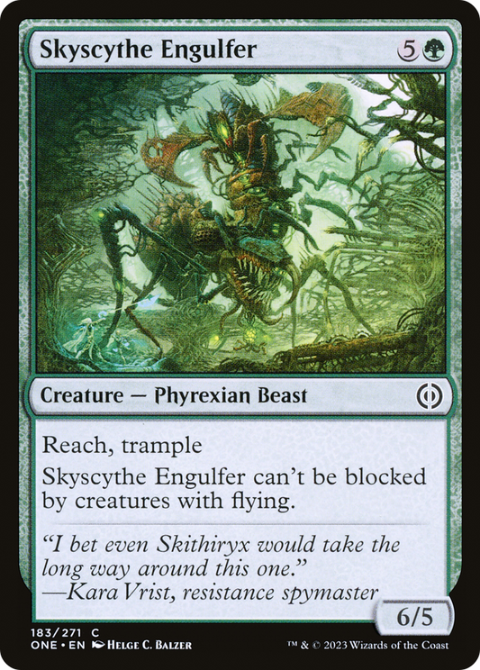 Skyscythe Engulfer [Phyrexia: All Will Be One] Foil