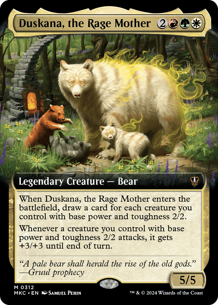Duskana, the Rage Mother (Extended Art) (312) - Murders at Karlov Manor Commander