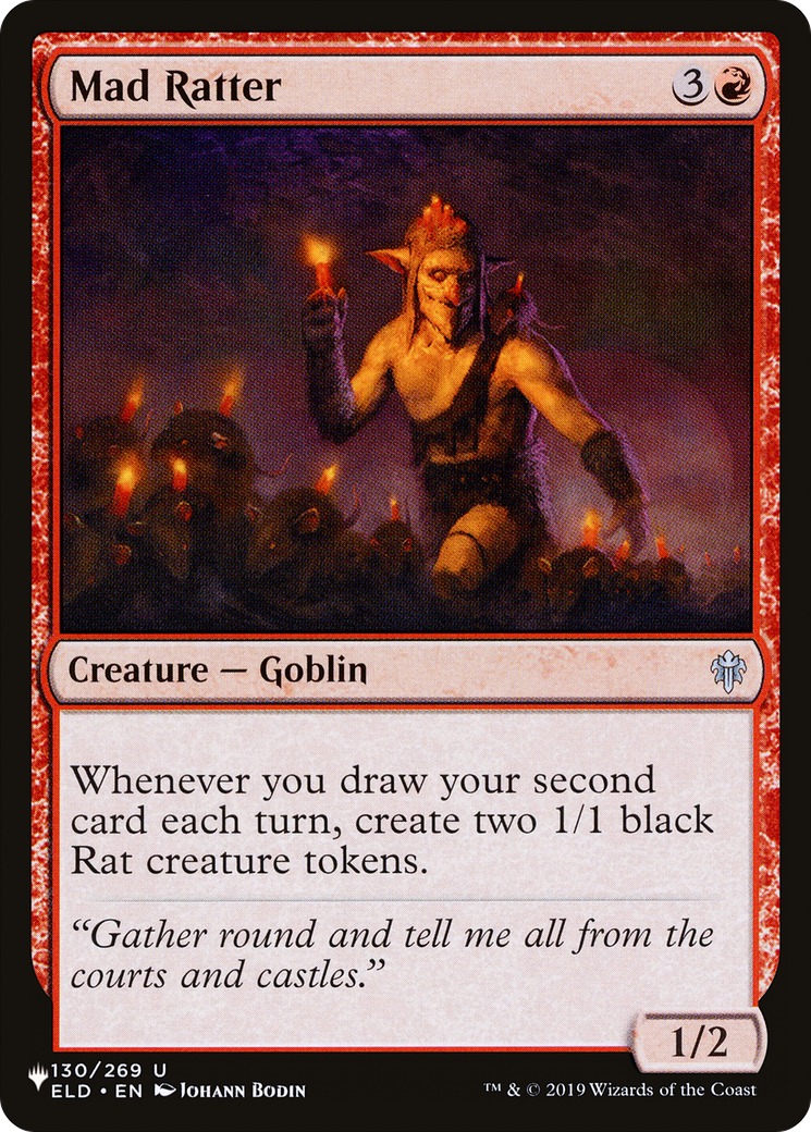 Mad Ratter (ELD-130) - The List