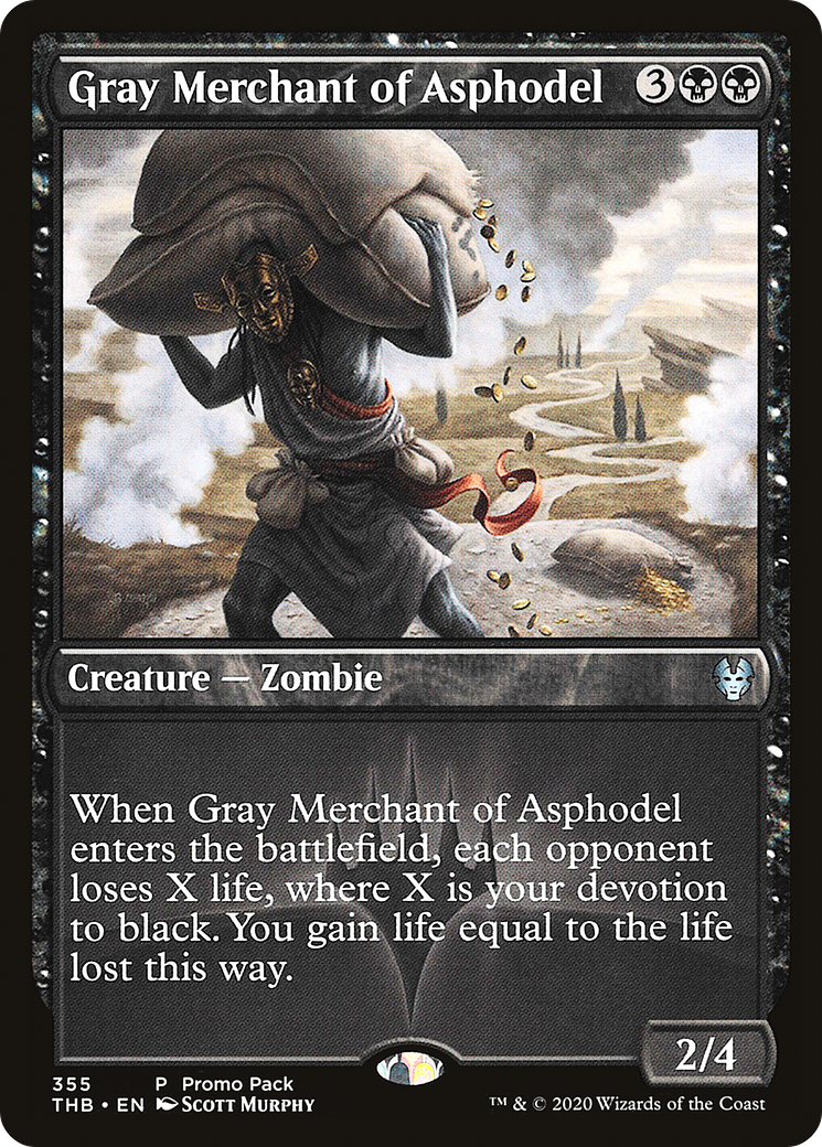 Gray Merchant of Asphodel (355) - Theros Beyond Death