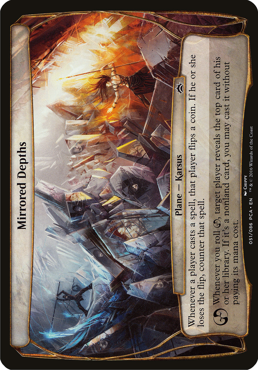 Mirrored Depths (Planechase Anthology) - Planechase Anthology Planes