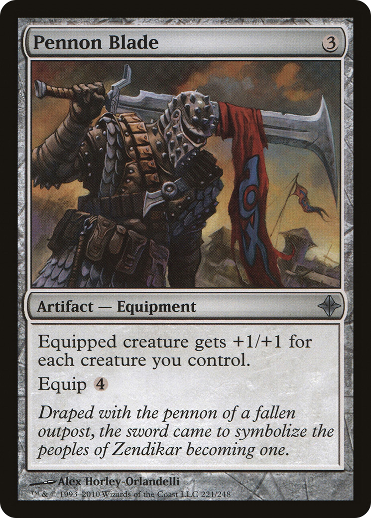 Pennon Blade (221) - Rise of the Eldrazi