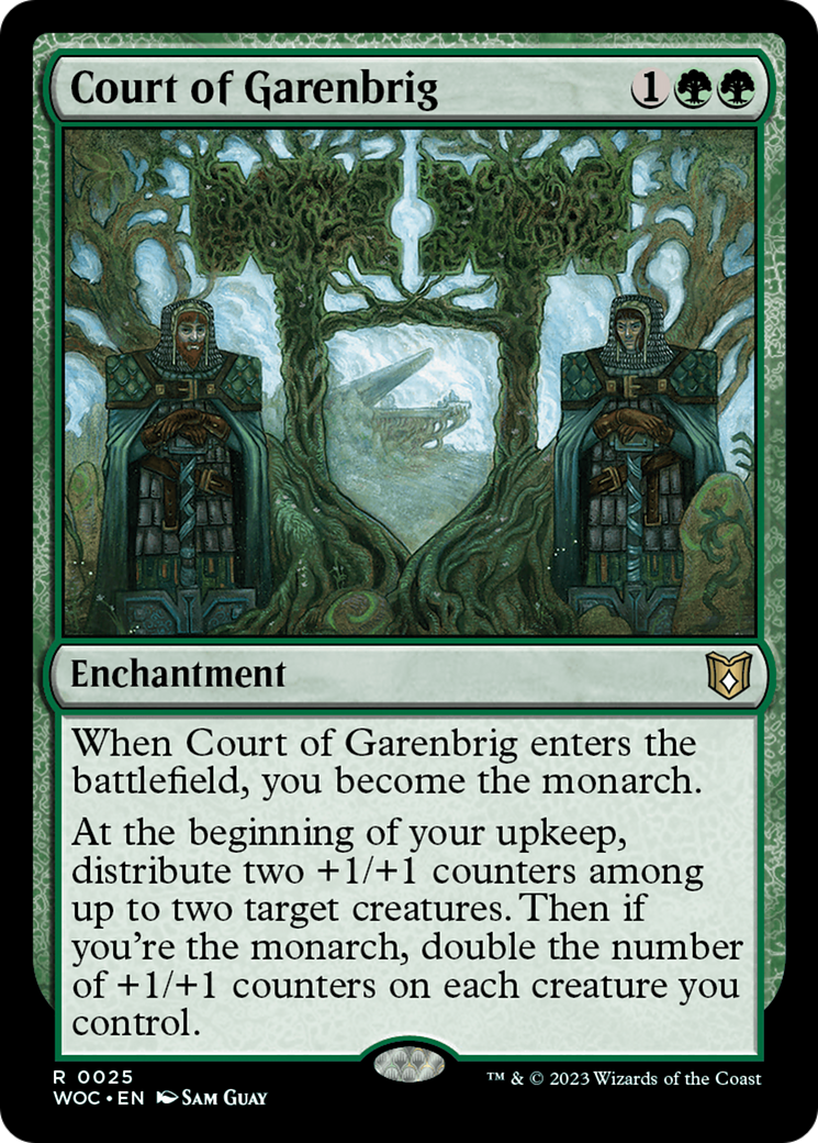 Court of Garenbrig (025) - Wilds of Eldraine Commander