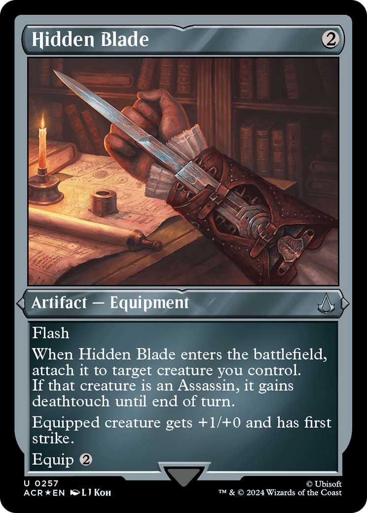 Hidden Blade (Foil Etched) [Assassin's Creed] | Silver Goblin