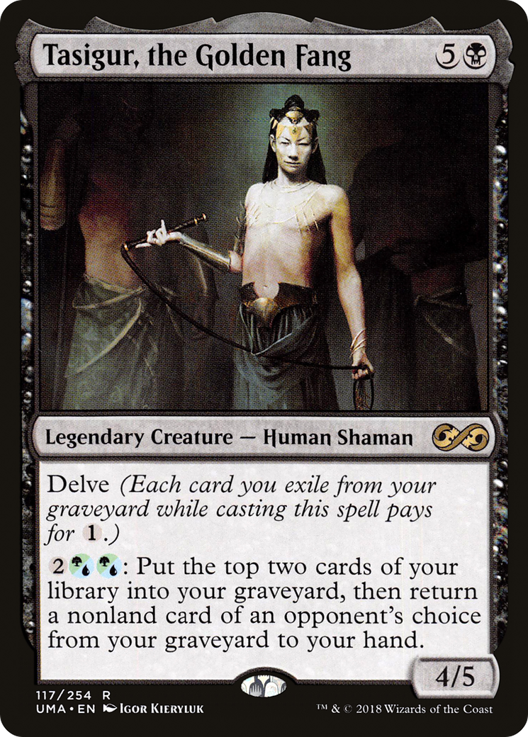 Tasigur, the Golden Fang (117) - Ultimate Masters