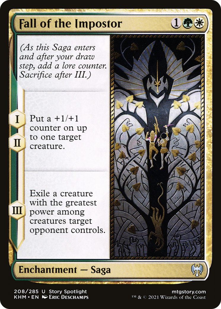 Fall of the Impostor (208) Foil - Kaldheim