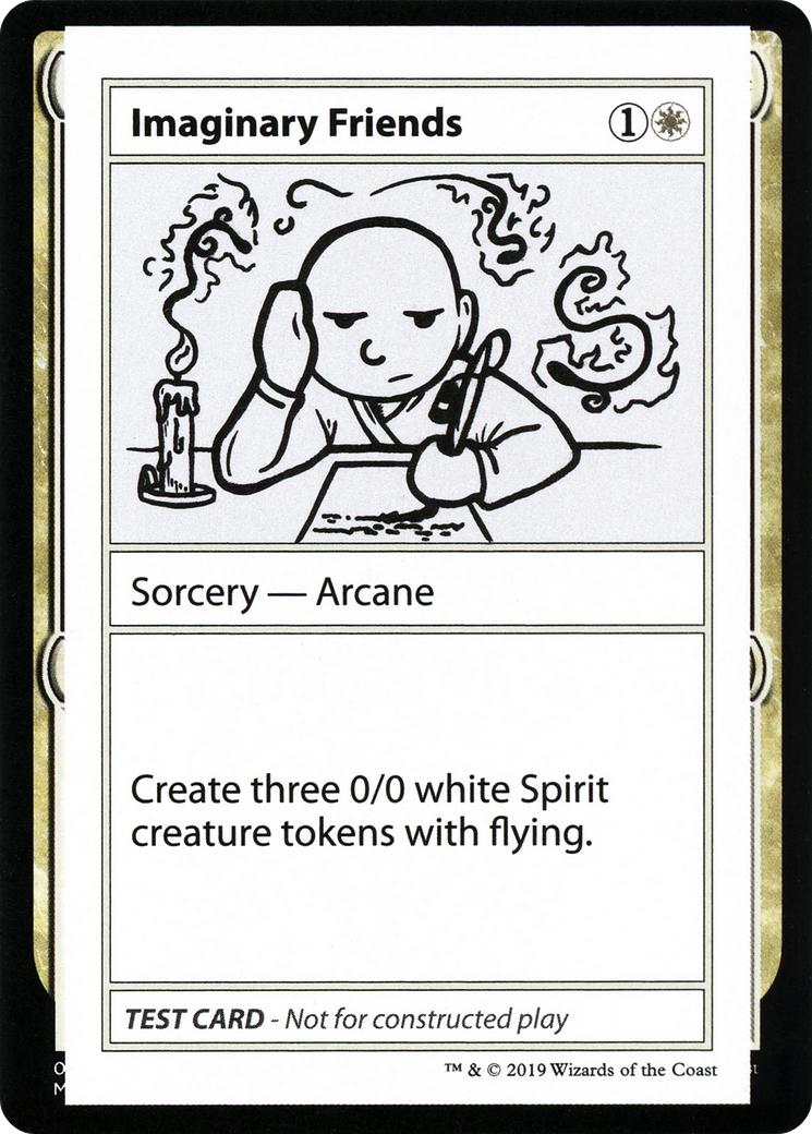 Imaginary Friends (2021 Edition) [Mystery Booster Playtest Cards]
