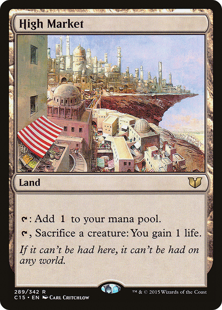 High Market (289) - Commander 2015