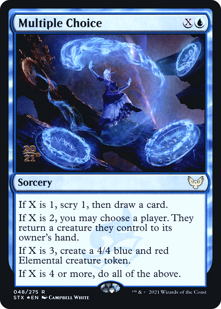 Multiple Choice (048) Foil - Strixhaven: School of Mages Promos
