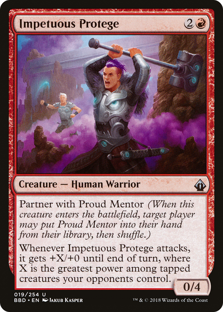 Impetuous Protege (019) Foil - Battlebond