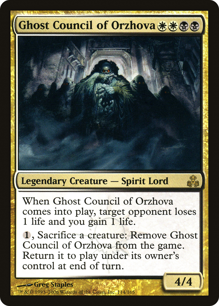 Ghost Council of Orzhova (114) Foil - Guildpact