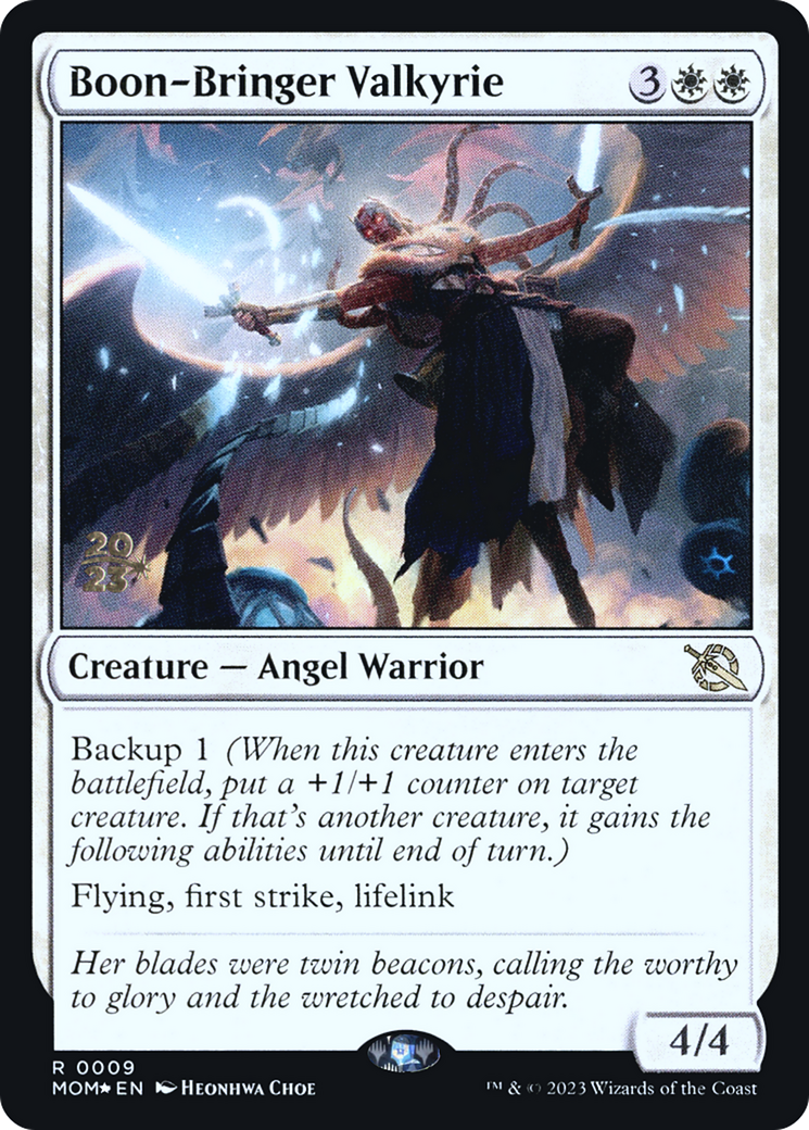 Boon-Bringer Valkyrie [March of the Machine Prerelease Promos] | Silver Goblin