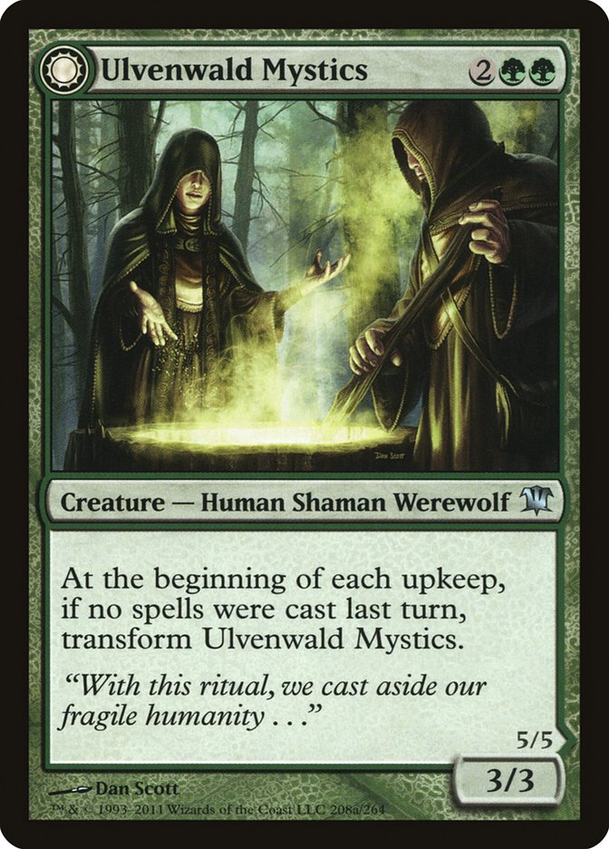 Ulvenwald Mystics (208) - Innistrad Foil