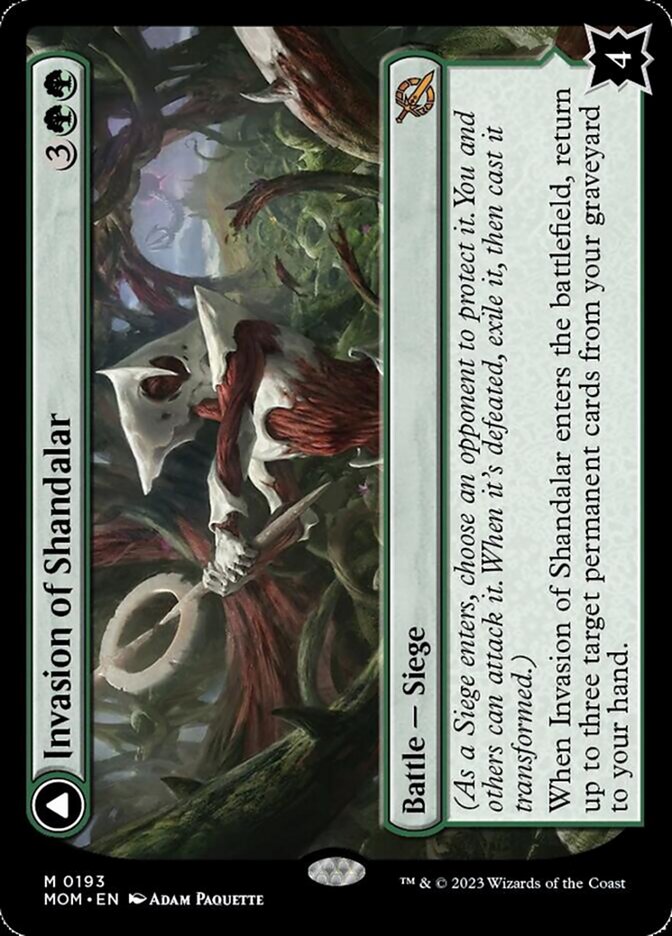Invasion of Shandalar (193) Foil - March of the Machine
