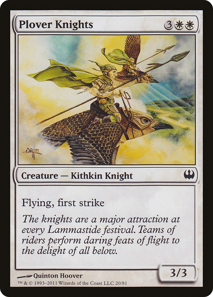 Plover Knights (020) - Duel Decks: Knights vs. Dragons