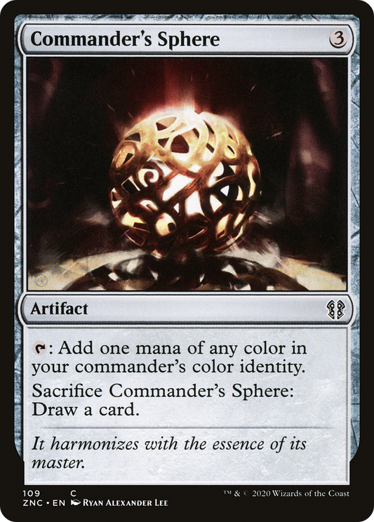 Commander's Sphere (109) - Zendikar Rising Commander