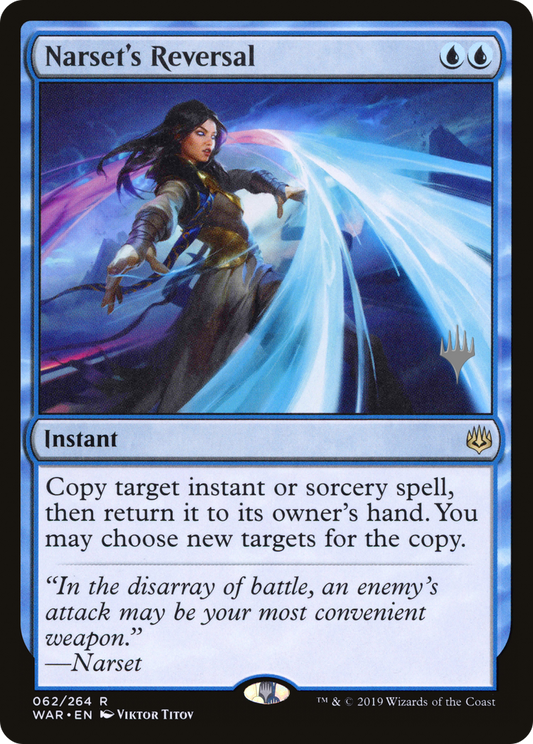 Narset's Reversal (062) - War of the Spark Promos