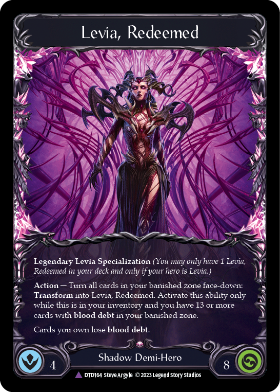 Levia, Redeemed // Blasmophet, Levia Consumed (Marvel) (DTD164) Cold Foil - Dusk till Dawn
