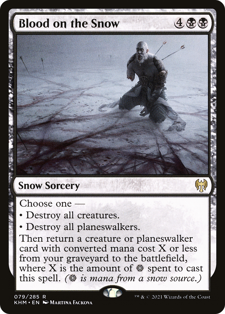 Blood on the Snow (079) Foil - Kaldheim