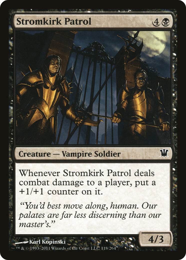 Stromkirk Patrol (118) Foil - Innistrad