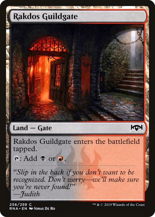 Rakdos Guildgate (256) Foil - Ravnica Allegiance