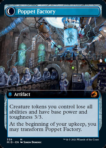 Poppet Stitcher (Extended Art) (339) Foil - Innistrad: Midnight Hunt