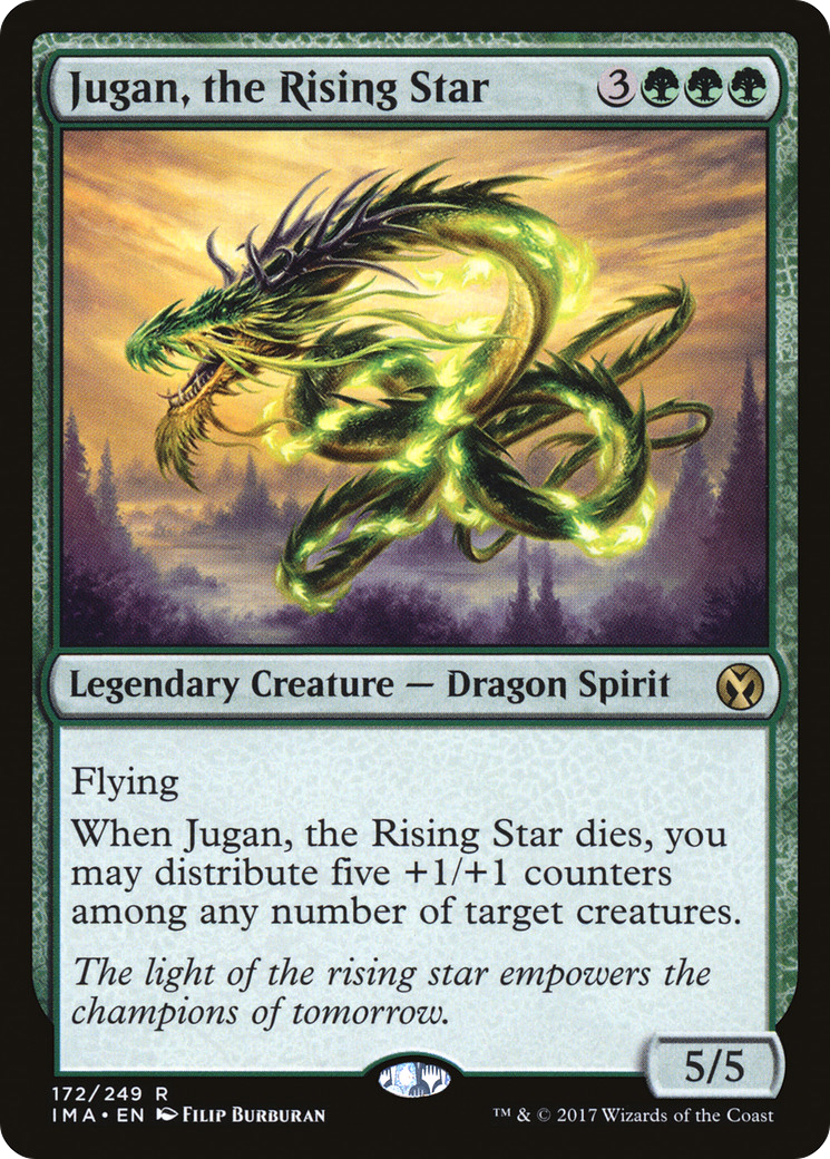 Jugan, the Rising Star (172) Foil - Iconic Masters