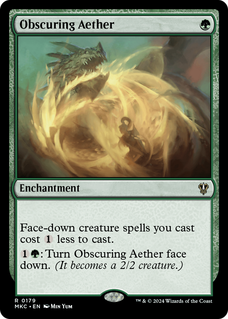Obscuring Aether (179) - Murders at Karlov Manor Commander