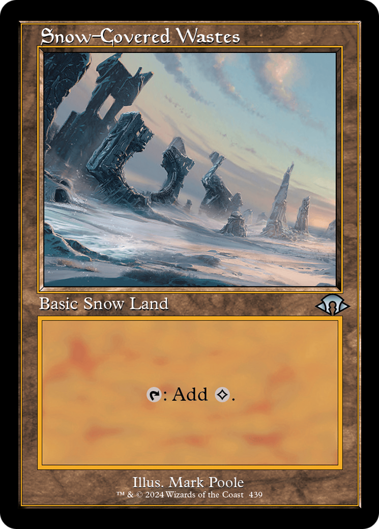 Snow-Covered Wastes (Retro) (439) - Modern Horizons 3