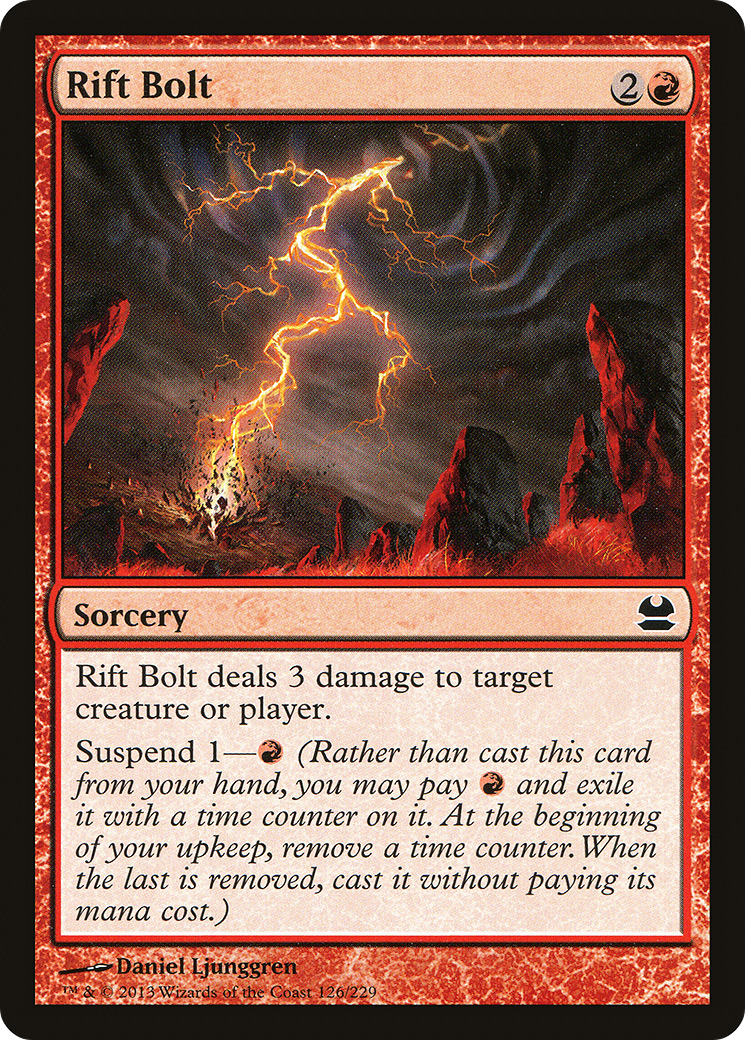 Rift Bolt (126) - Modern Masters