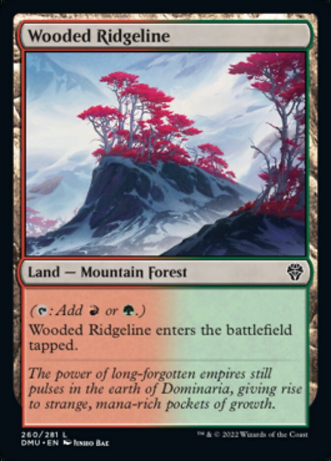 Wooded Ridgeline [Dominaria United] | Silver Goblin