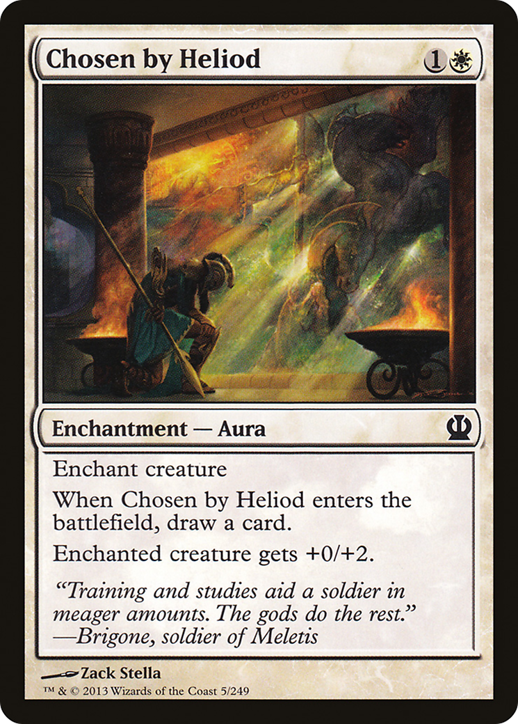 Chosen by Heliod (005) Foil - Theros