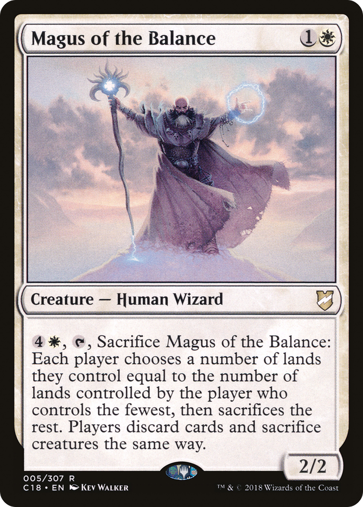 Magus of the Balance (005) - Commander 2018