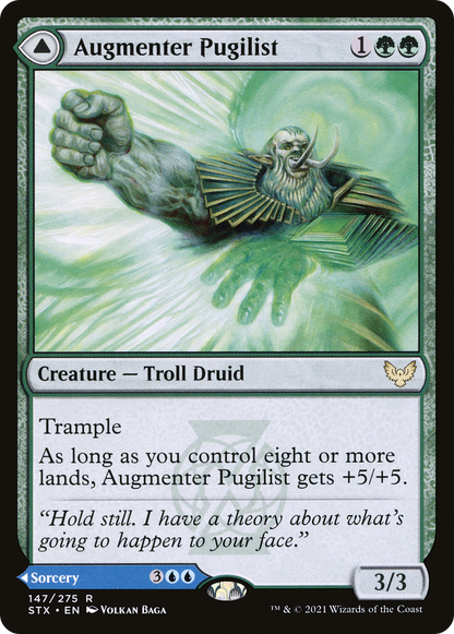 Augmenter Pugilist (147) Foil - Strixhaven: School of Mages