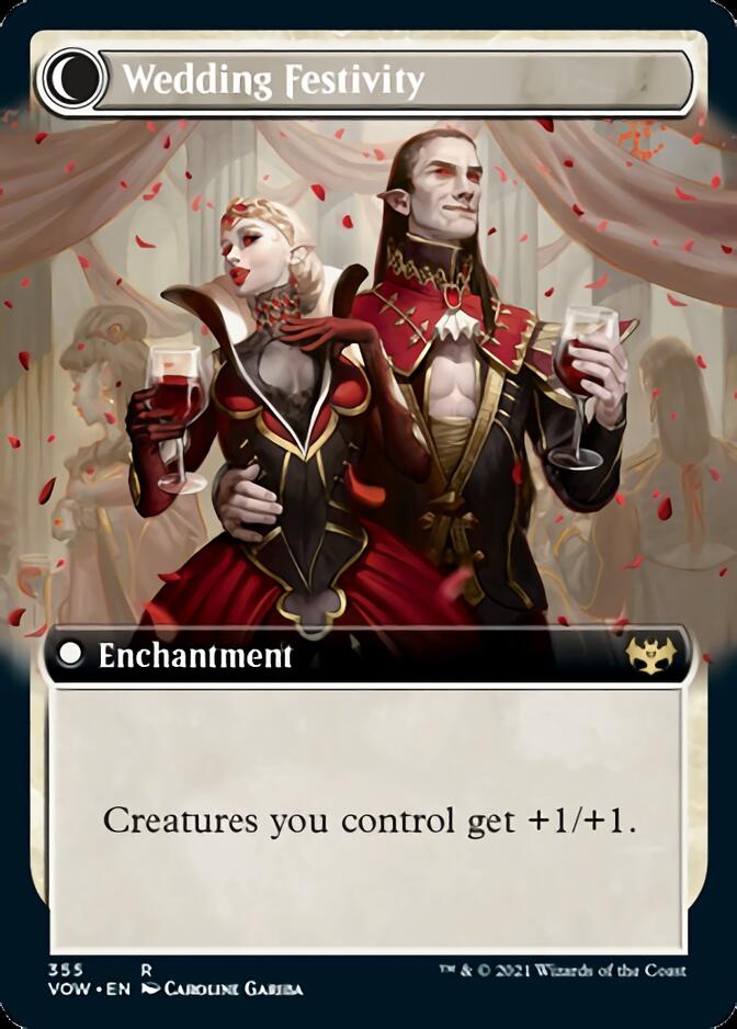 Wedding Announcement (Extended Art) (355) Foil - Innistrad: Crimson Vow