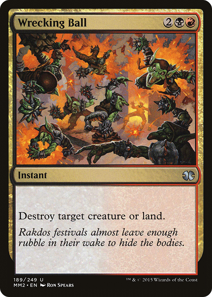 Wrecking Ball (189) Foil - Modern Masters 2015