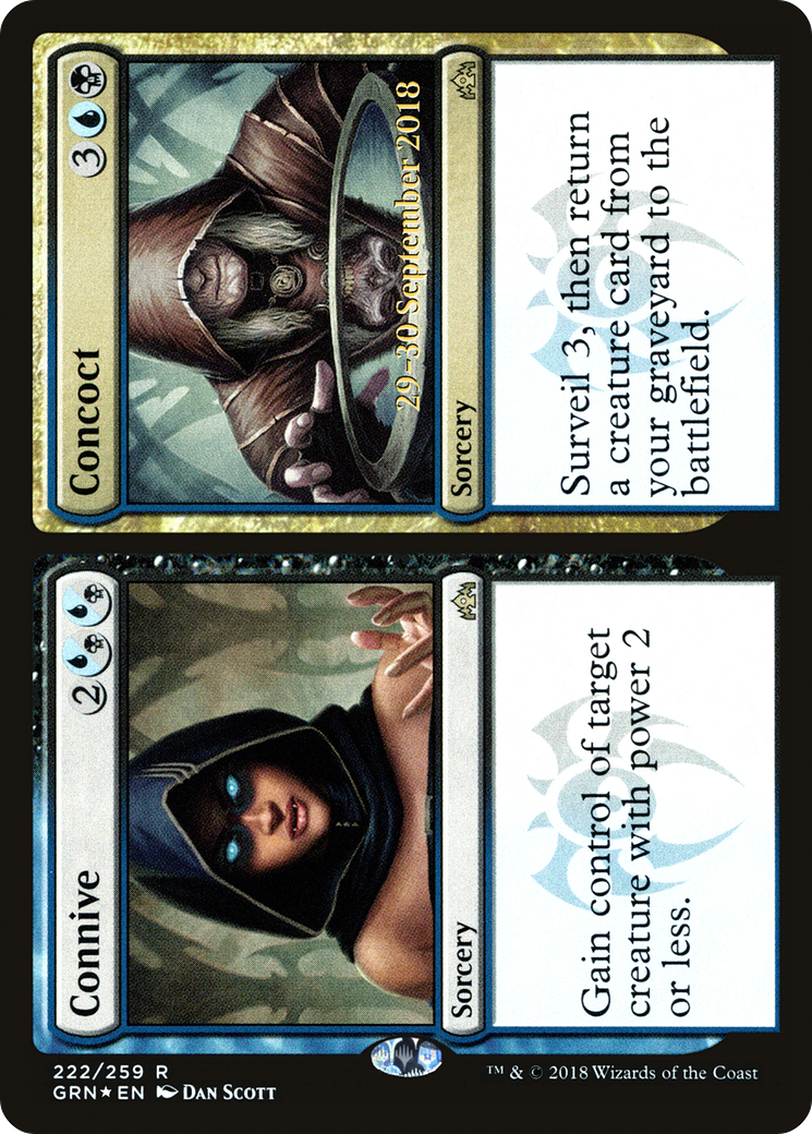 Connive // Concoct [Guilds of Ravnica Prerelease Promos] | Silver Goblin